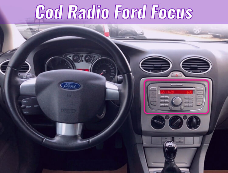 rag Show you Obedience Cod radio Ford Focus [IMEDIAT]
