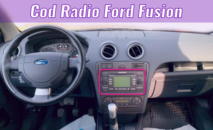 cod casetofon ford fusion