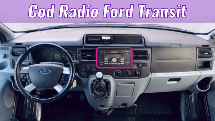 Slump Explicitly Squirrel Descoperă codul radio pentru Ford Transit