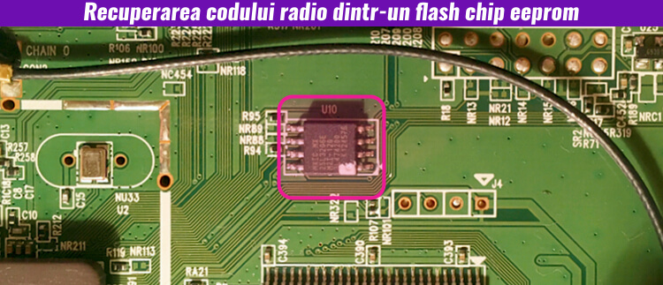 cod radio din memoria eeprom