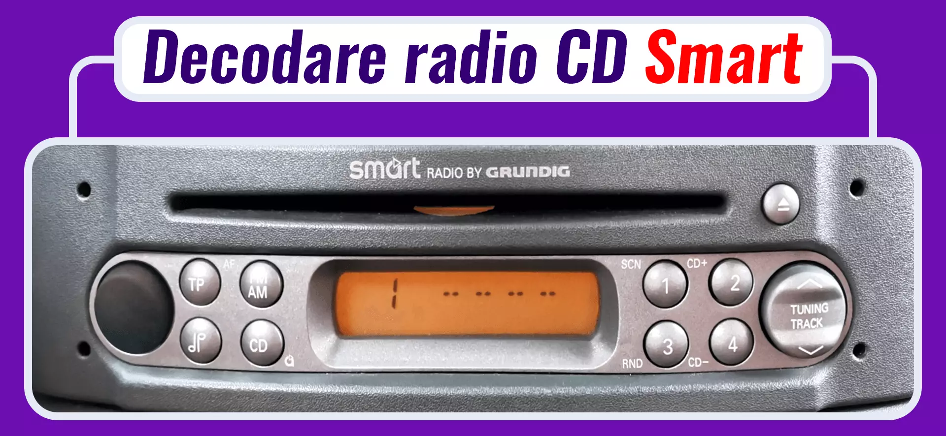 deblocare radio smart