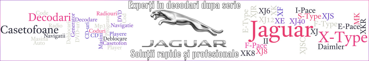 experti decodari casetofoane navigtii auto jaguar