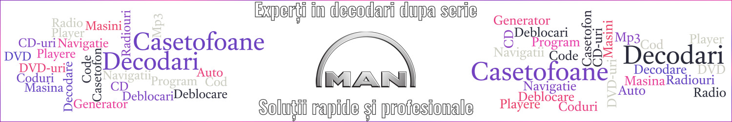 experti decodari casetofoane auto man