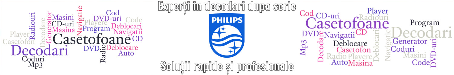 experti decodari casetofoane auto philips