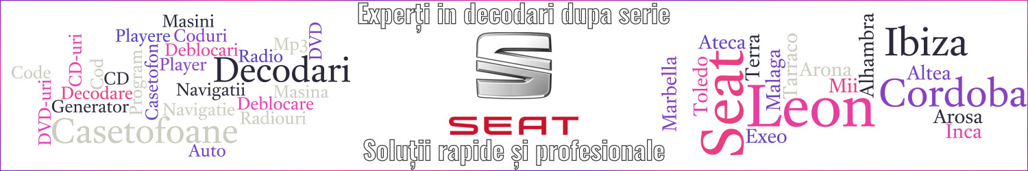 experti decodari casetofoane navigtii auto seat