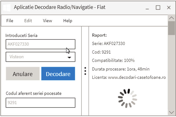 Radio Casetofon CD DVD Auto Navigatie Decodare Ramnicu Valcea